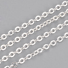 Brass Cable Chains Necklaces X-MAK-R019-S-2