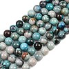 Natural Chrysocolla Beads Strands G-K405-B01-10mm-3