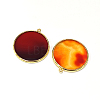 Natural Carnelian/Red Agate Pendants G-E526-10H-3