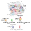 DIY Pendant Jewelry Making Finding Kit RESI-FS0001-38-5