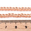 Baking Paint Glass Pearl Bead Strands X-HY-Q003-3mm-33-4