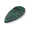 Natural Malachite Pendants G-K171-04H-3