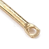 Brass Linking Bars KK-WH0035-64D-2