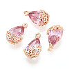 Transparent Glass Pendants LS-GLAA-YW0001-108D-1