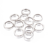 Tibetan Style Ring Bead Frames X-TIBEB-EA13622Y-FF-1