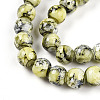 Baking Paint Glass Beads X1-DGLA-N003-8mm-A04-4