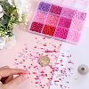 SUNNYCLUE 156g 12 Style Glass Seed Beads SEED-SC0001-32B-06-3