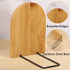 Wood Bookend Display Stands ODIS-CA0001-30-4