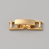 Brass Fold Over Clasps KK-WH0079-109B-G-1
