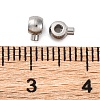 304 Stainless Steel Crimp Beads STAS-P373-02P-3