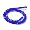 Imitation Jade Glass Beads Strands EGLA-A034-T2mm-MB06-3