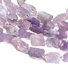 Raw Rough Natural Lavender Amethyst Beads Strands GG-CBAA9B4-F02-3