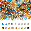  180Pcs 18 Colors Transparent Electroplate Glass Bead EGLA-TA0001-19-11