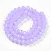 Glass Beads Strands EGLA-A044-J8mm-D11-4