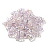 UV Plating Luminous Transparent Acrylic Beads OACR-P010-08D-3