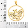 304 Stainless Steel Pendants LS-STAS-Z076-14G-3