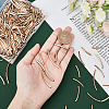 SUPERFINDING 240pcs 3 Style Brass Smooth Curved Tube Beads KK-FH0003-28-3