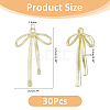 30Pcs Alloy Pendants FIND-FH0010-03G-2