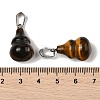 Natural Tiger Eye Pendants G-B127-03P-02-4
