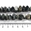 Natural Eagle Eye Stone Beads Strands G-D091-A03-5