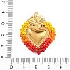 304 Stainless Steel Pendants STAS-E549-04G-14-3