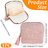 Velvet Jewelry Storage Zipper Bags with Tassel ABAG-PA0001-01B-2