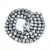 Baking Paint Glass Beads Strands DGLA-N003-10mm-A06-2