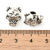 Tibetan Style Alloy European Beads PALLOY-M217-16AS-3