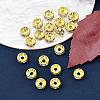 Brass Rhinestone Spacer Beads RB-A014-Z8mm-01G-2