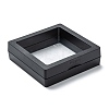 Square Transparent PE Thin Film Suspension Jewelry Display Box CON-D009-01B-03-2