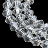 Transparent Electroplate Glass Beads Strands LS-GLAA-F029-3mm-C13-3