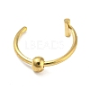 Ion Plating(IP) 304 Stainless Steel Lip Rings Piercing Jewelry AJEW-K037-06A-G-2