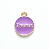 Alloy Enamel Pendants ENAM-S124-01A-01C-3