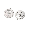 201 Stainless Steel Pendants STAS-U052-02B-P-2