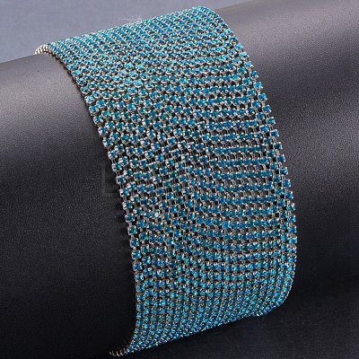Brass Rhinestone Strass Chains CHC-R125-S6-03S-1