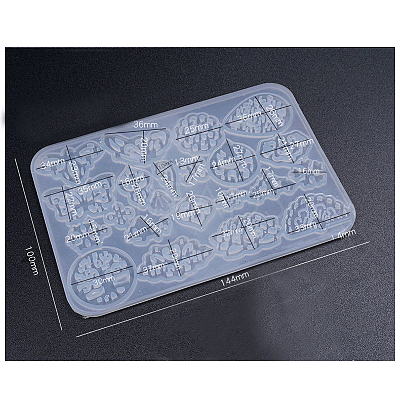 Pendant Silicone Molds DIY-E010-03-1