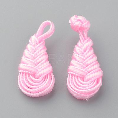 Handmade Chinese Frogs Knots Buttons Sets BUTT-S020-04F-1