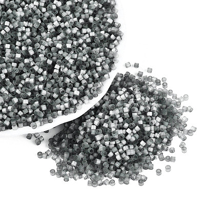 Imitation Cat Eyes Glass Seed Beads SEED-H003-03K-1