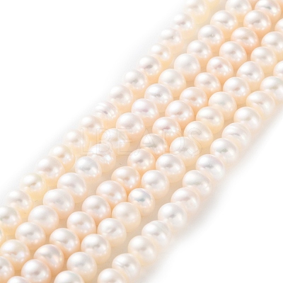 Natural Cultured Freshwater Pearl Beads Strands PEAR-I007-02E-03C-1