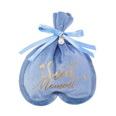 Velvet Jewelry Drawstring Gift Bags ABAG-CJC0003-02A-1