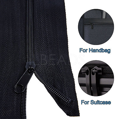 Nylon Invisible Widen Zipper Fastener FIND-BC0001-69B-1