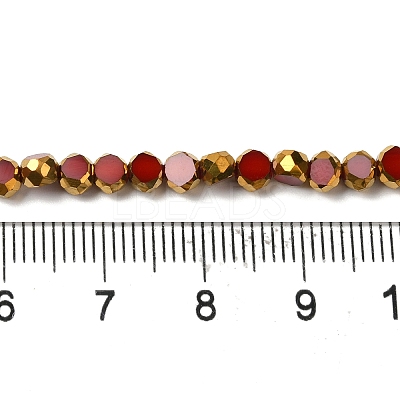 Electroplate Glass Beads Strands X-EGLA-P061-01A-07-1