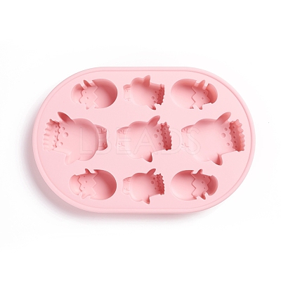 Easter Theme Food Grade Silicone Molds DIY-G022-04-1