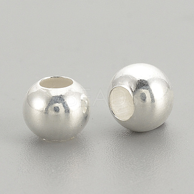 925 Sterling Silver Beads X-STER-S002-12-5mm-1