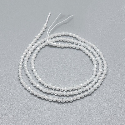 Cubic Zirconia Beads Strands X-G-G792-47-01A-1