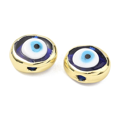 Handmade Evil Eye Lampwork Beads LAMP-D006-08G-11-1
