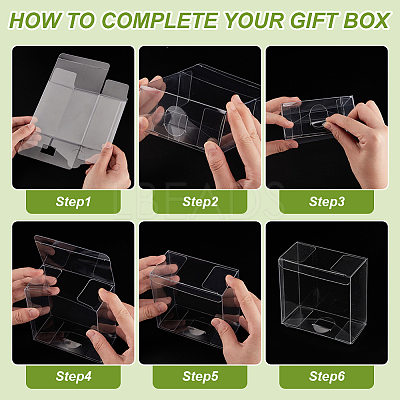 Transparent PVC Box CON-WH0084-97A-1