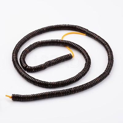 Natural Coconut Bead Strands X-BSHE-P021-23-6mm-1