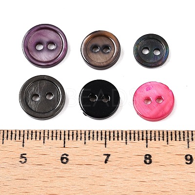 Freshwater Shell Buttons BUTT-T013-04-1
