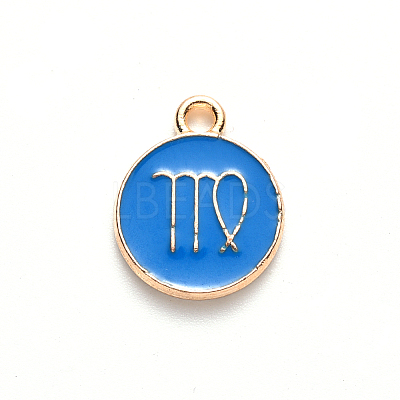 Alloy Enamel Pendants LS-ENAM-S124-01A-02B-1